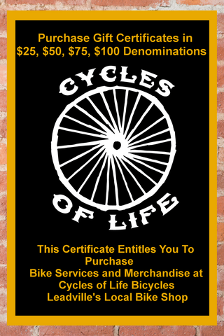 Cycles of Life Gift Card